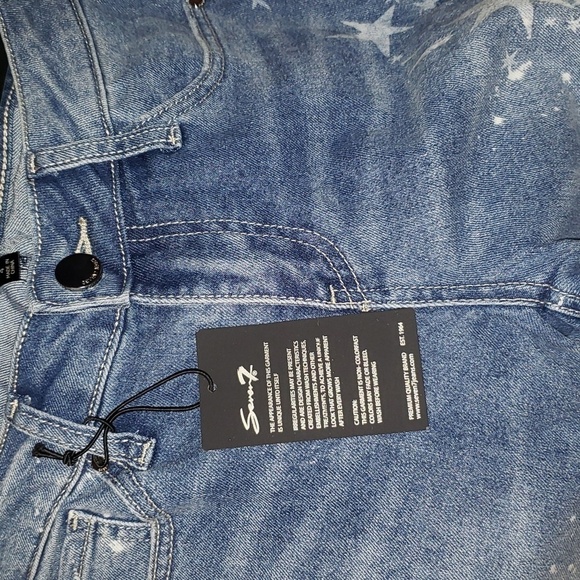 Seven7 Limited edition mid rise stretch skinny fashion novelty jean - Picture 10 of 10